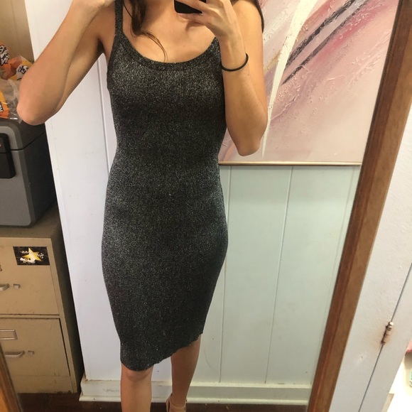 metallic party dresses